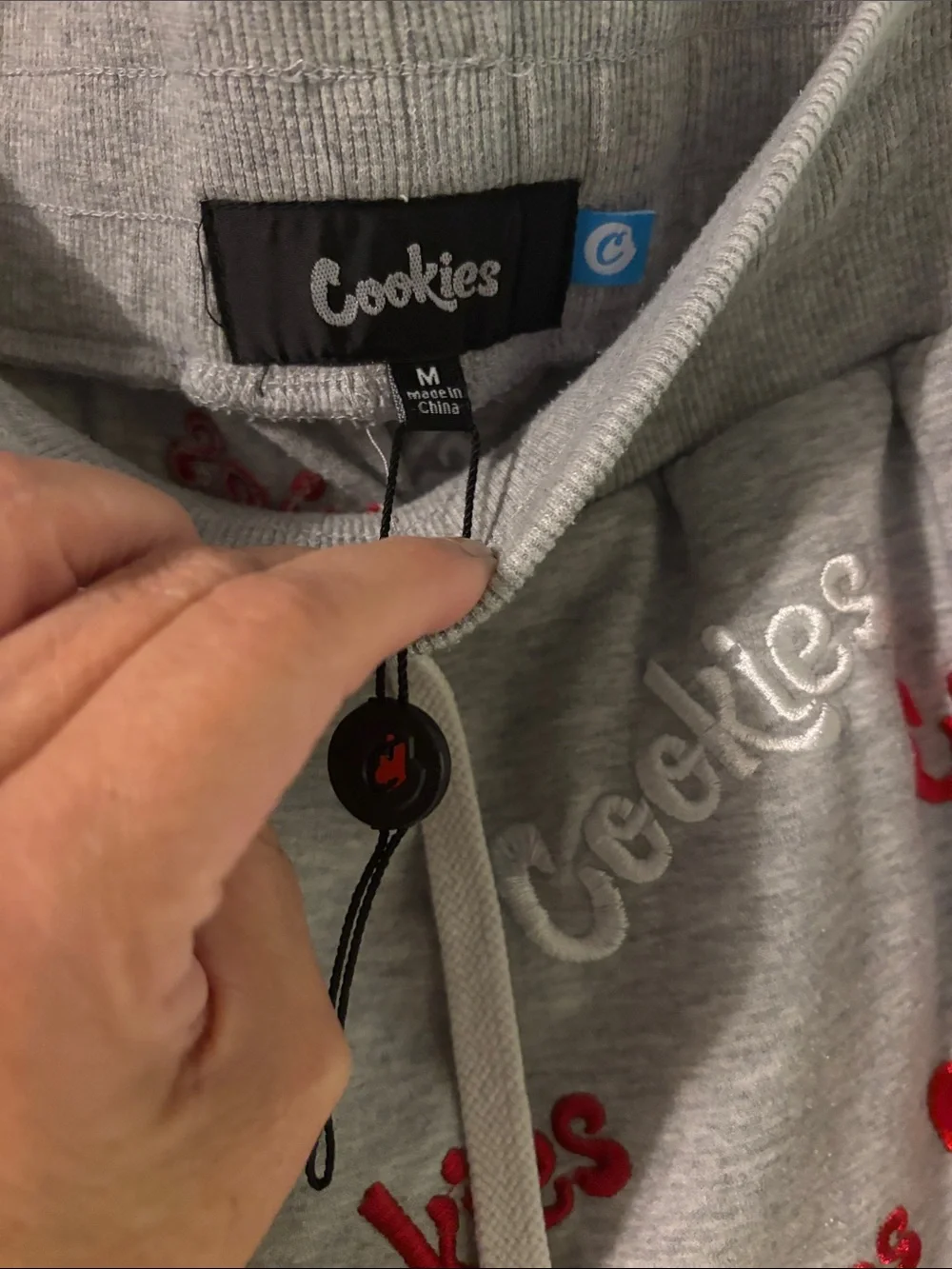 COOKIES Grey Men's Shorts
